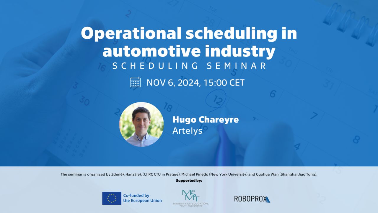 Operational scheduling in automotive industry