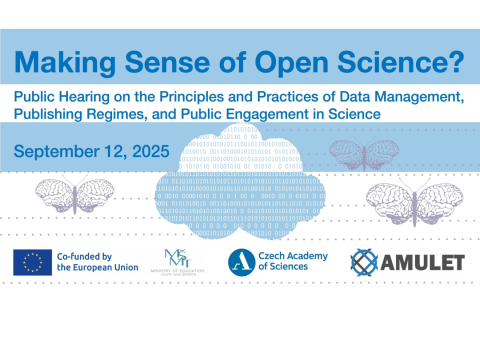 ROBOPROX na veřejném slyšení „Making Sense of Open Science“