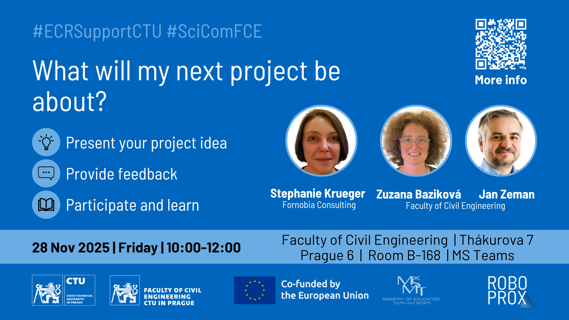 Seminář „O čem bude můj příští projekt?“