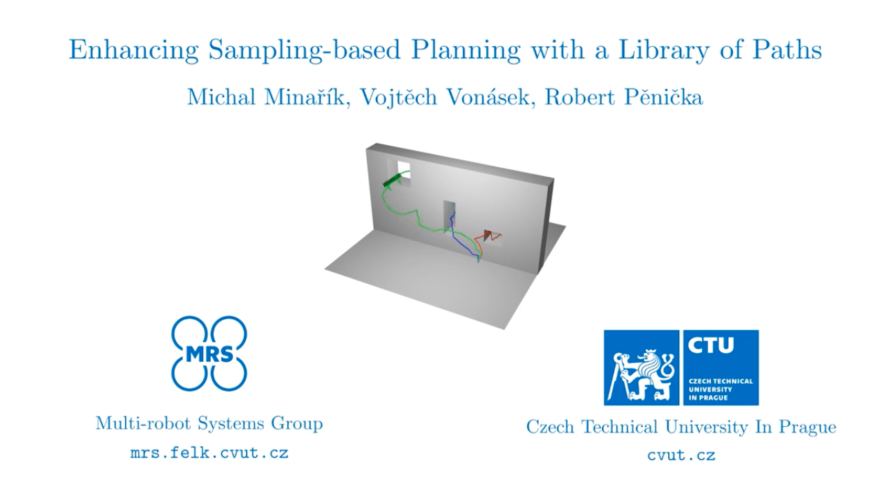 Enhancing Sampling-based Planning with a Library of Paths